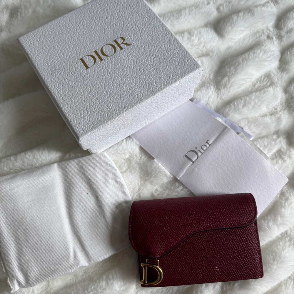 SOLD Dior Saddle wallet